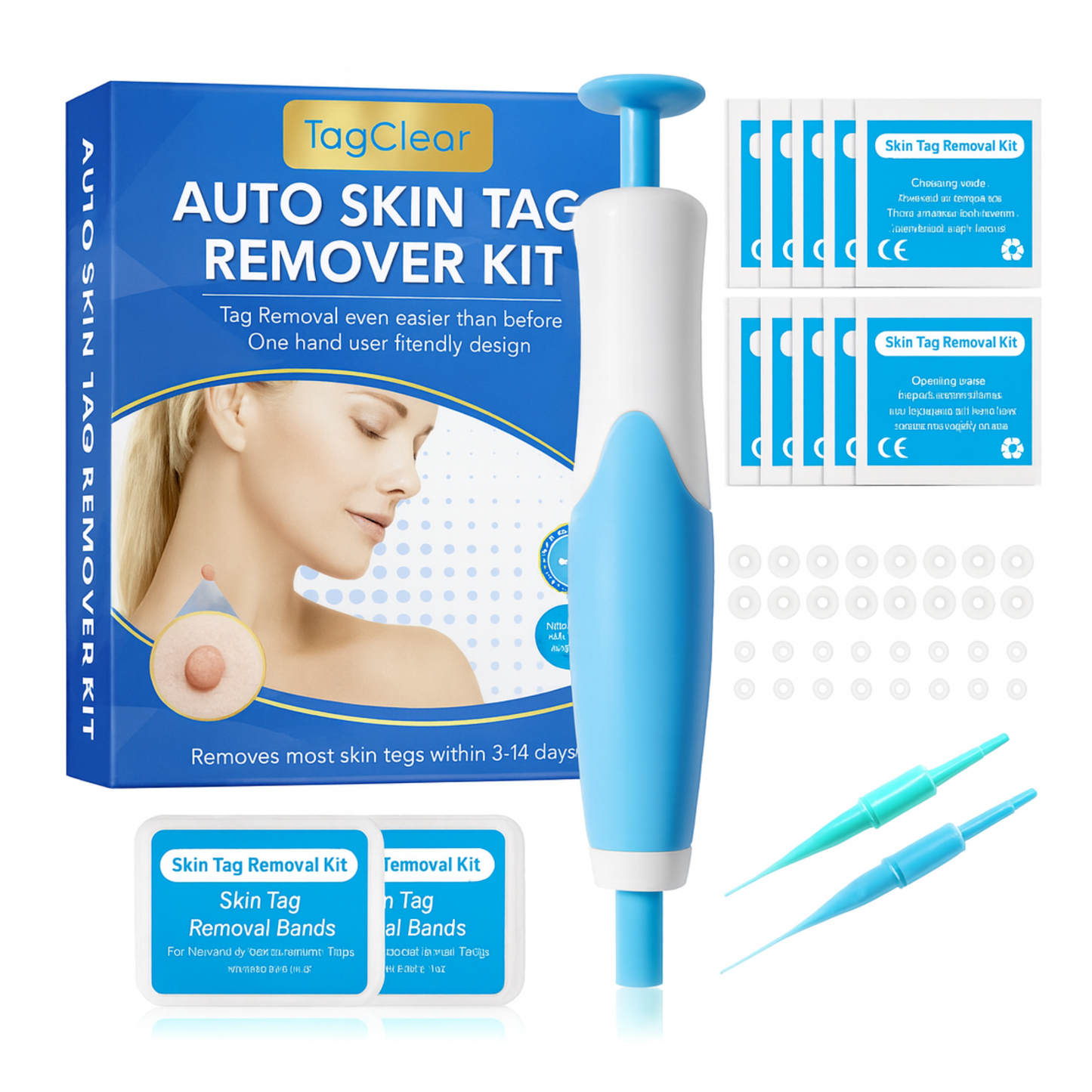 TagClear™ Kit - Get Rid of Skin Tags At-Home, Fast!