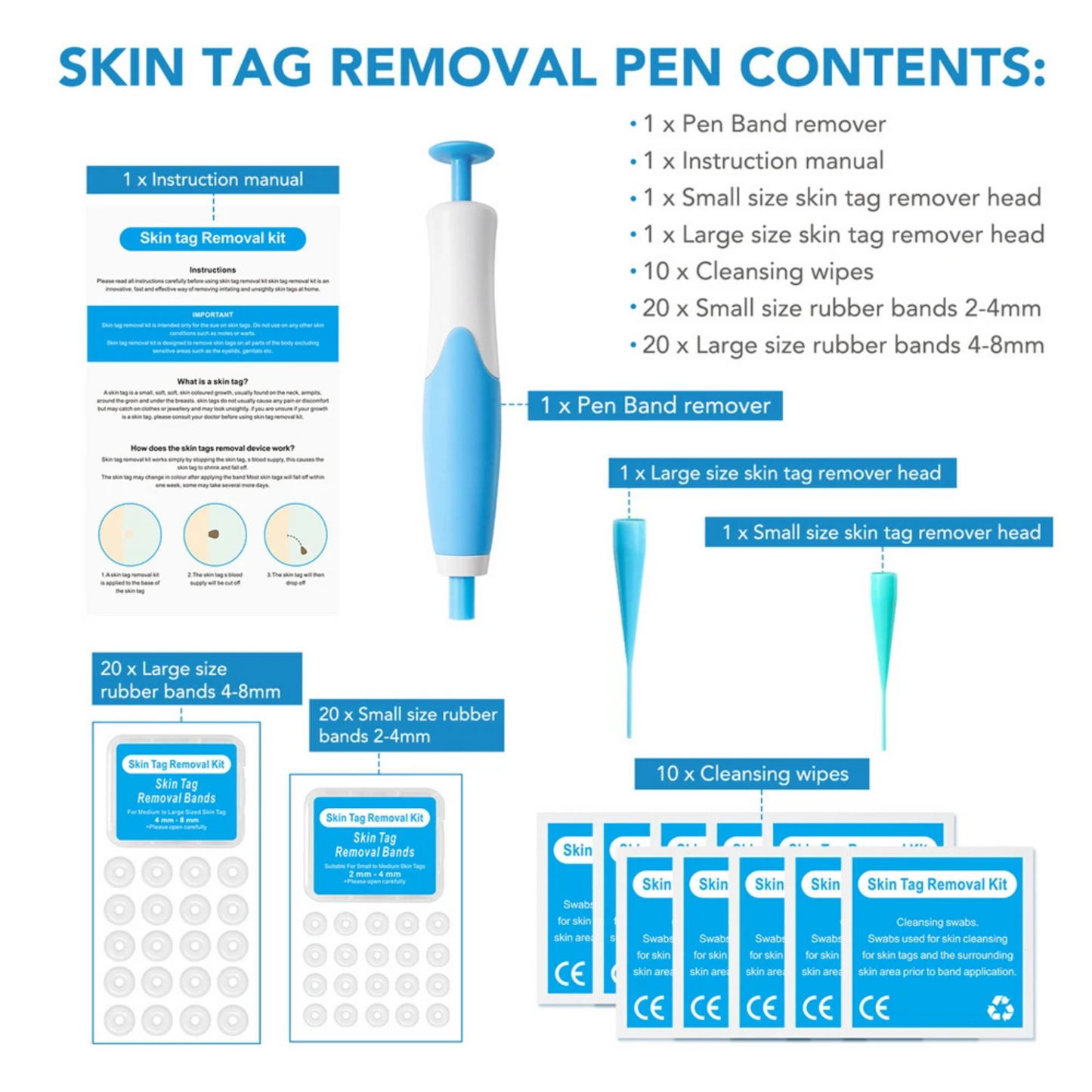 TagClear™ Kit - Get Rid of Skin Tags At-Home, Fast!