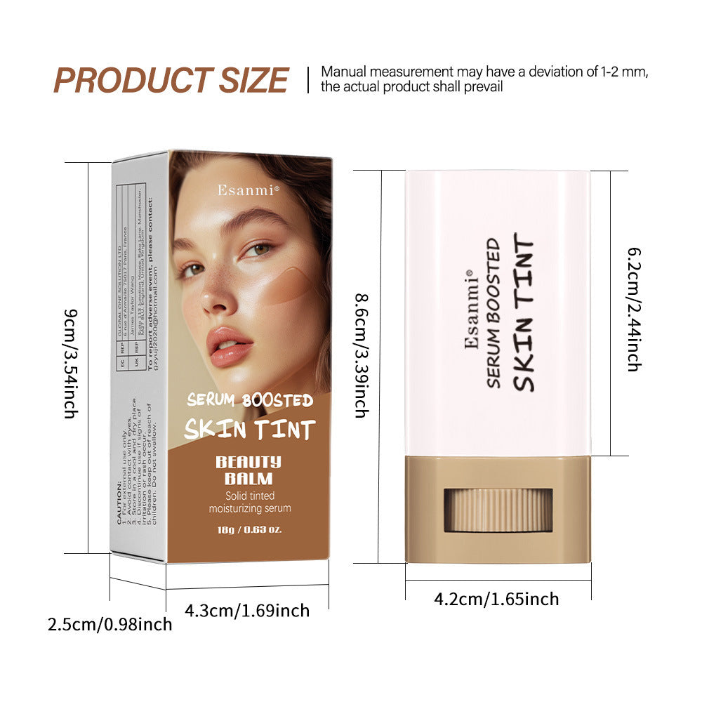 SilkTint stick and box dimensions