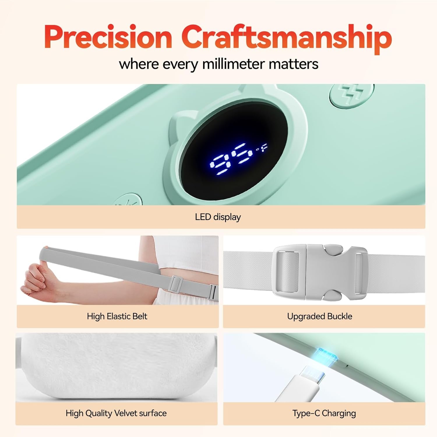 ThermaEase adjustable strap and comfortable fit detail